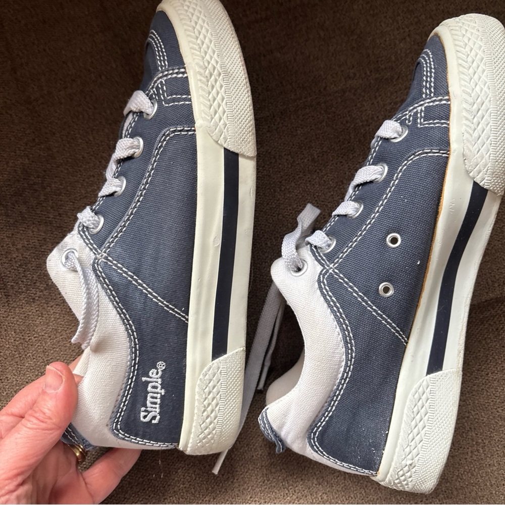 SIMPLE OS Shoes Women’s 7 Canvas Casual Skate 9902 - Picture 9 of 12